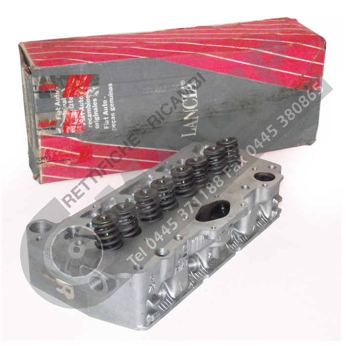 CYLINDER HEAD WITH VALVES AND SPRINGS FIAT A112 - PANDA